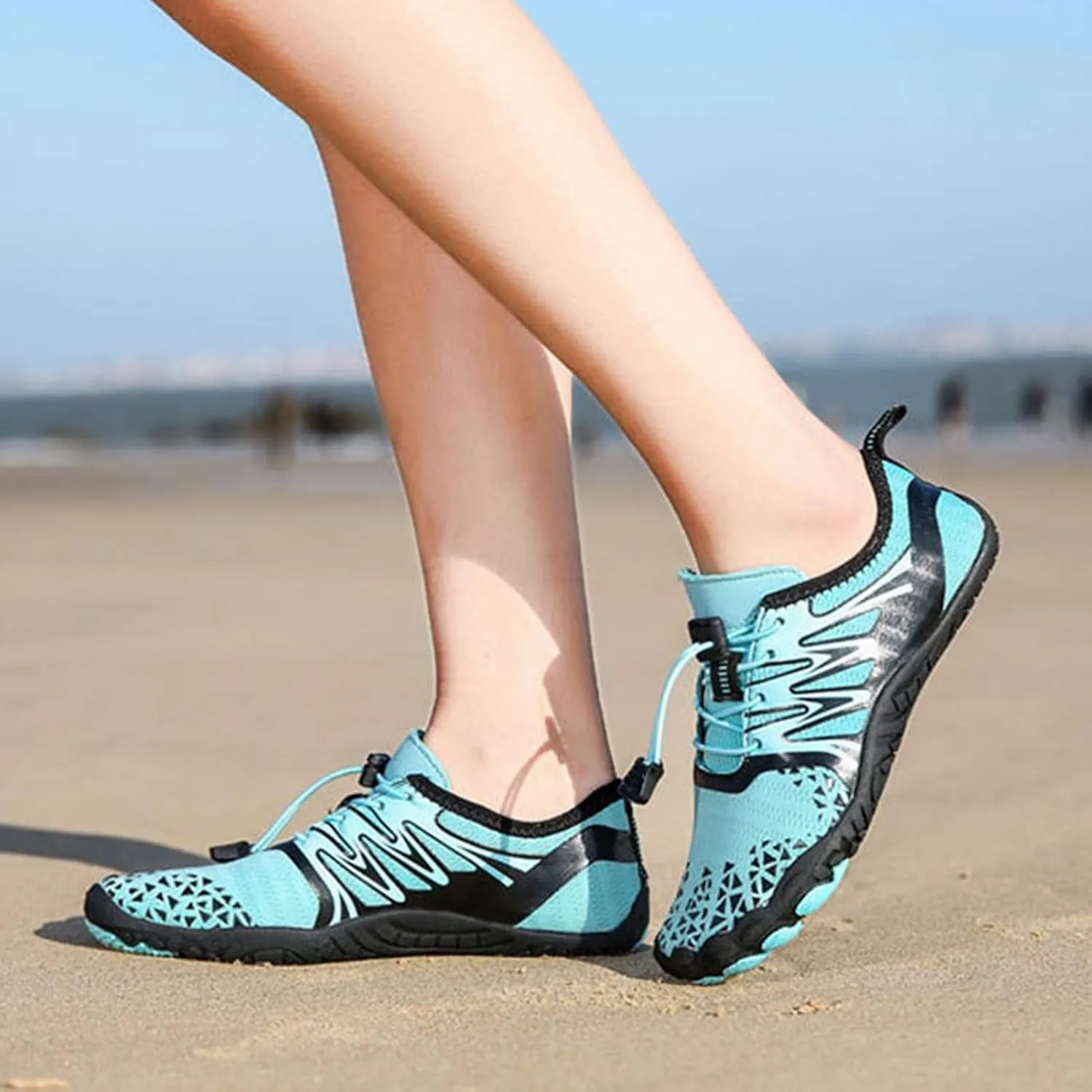Adult Water Shoes Comfy Lightweight Quick Dry Reef Aqua Surf Swim Shoes,Casual Breathable Diving Pool Beach Barefoot Shoes,Unisex,for Walk Water Yoga