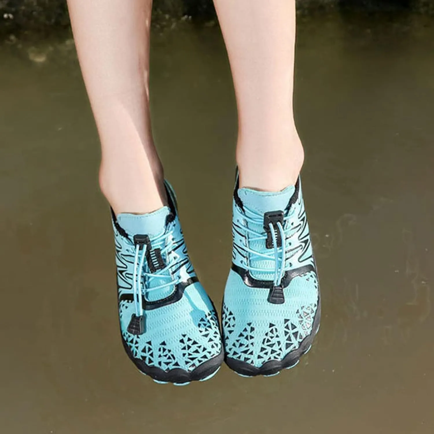 Adult Water Shoes Comfy Lightweight Quick Dry Reef Aqua Surf Swim Shoes,Casual Breathable Diving Pool Beach Barefoot Shoes,Unisex,for Walk Water Yoga