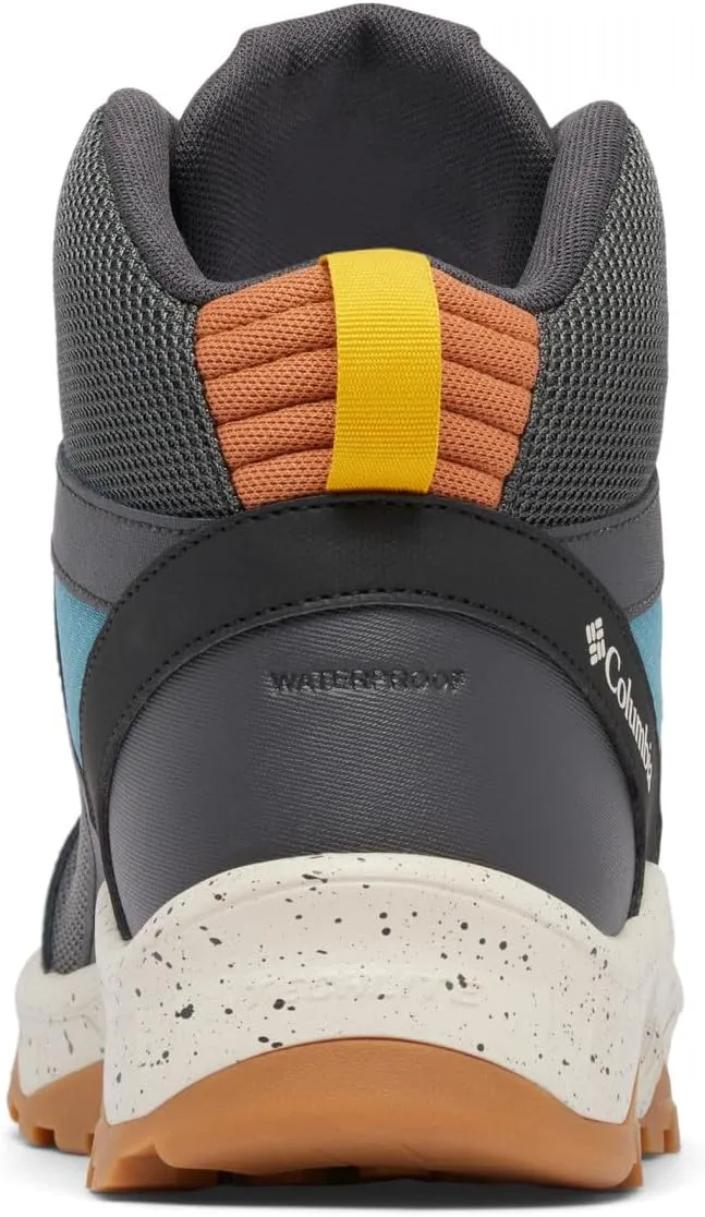 Columbia Trailstorm Ascend Mid Waterproof Shoes for Men  Leather and Synthetic Upper  Round Toe