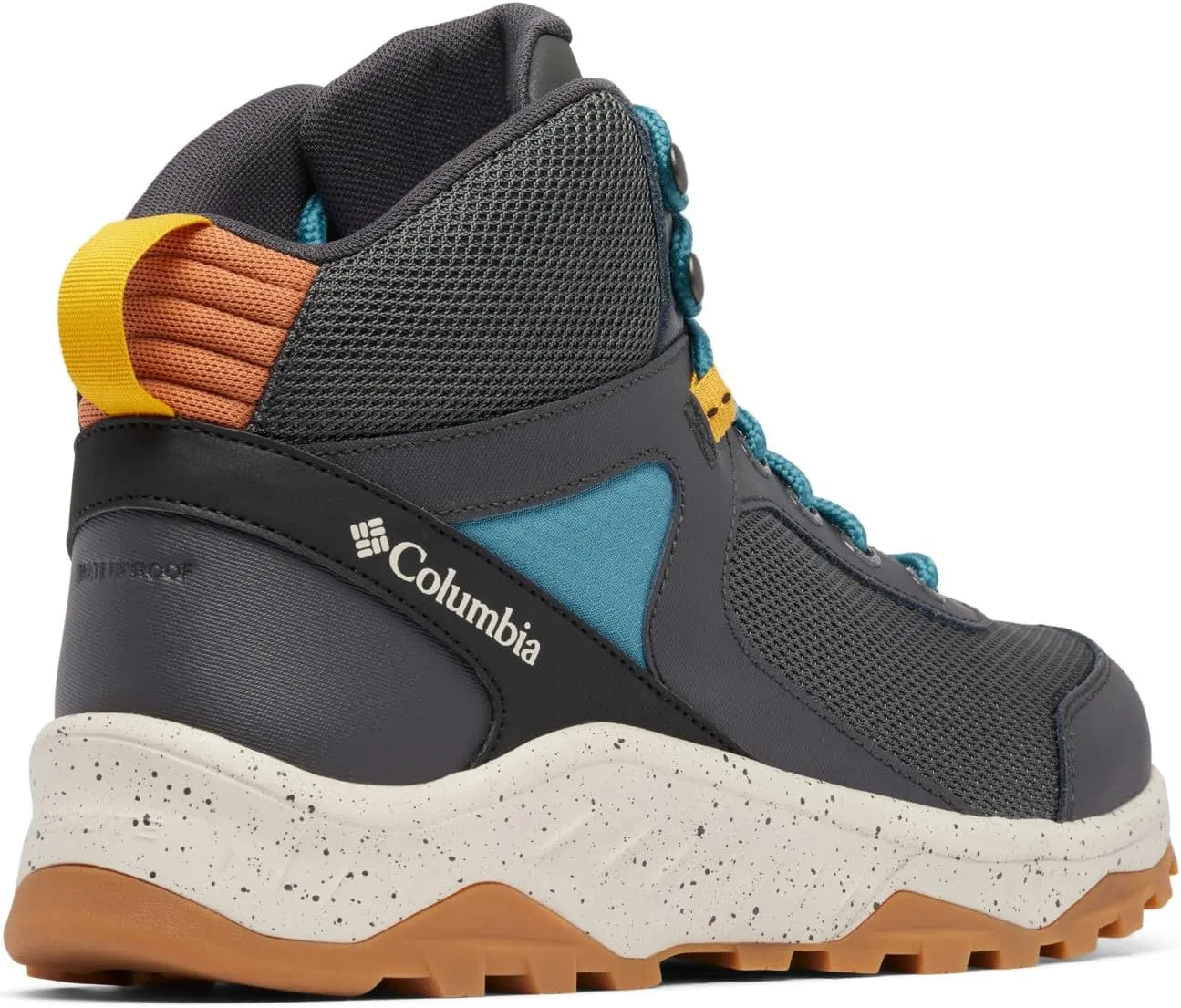 Columbia Trailstorm Ascend Mid Waterproof Shoes for Men  Leather and Synthetic Upper  Round Toe