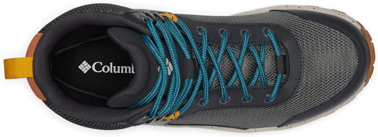 Columbia Trailstorm Ascend Mid Waterproof Shoes for Men  Leather and Synthetic Upper  Round Toe