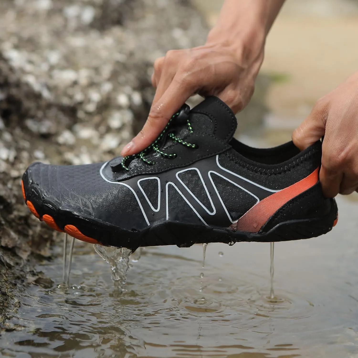 Grounded Footwear for Women Men Neuropathy Hike Pro Footwear Barefoot Healthy & Non-Slip Barefoot Shoes Unisex