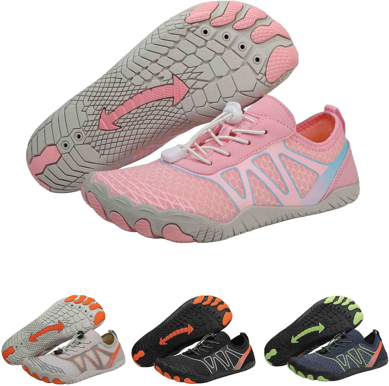Grounded Footwear for Women Men Neuropathy Hike Pro Footwear Barefoot Healthy & Non-Slip Barefoot Shoes Unisex