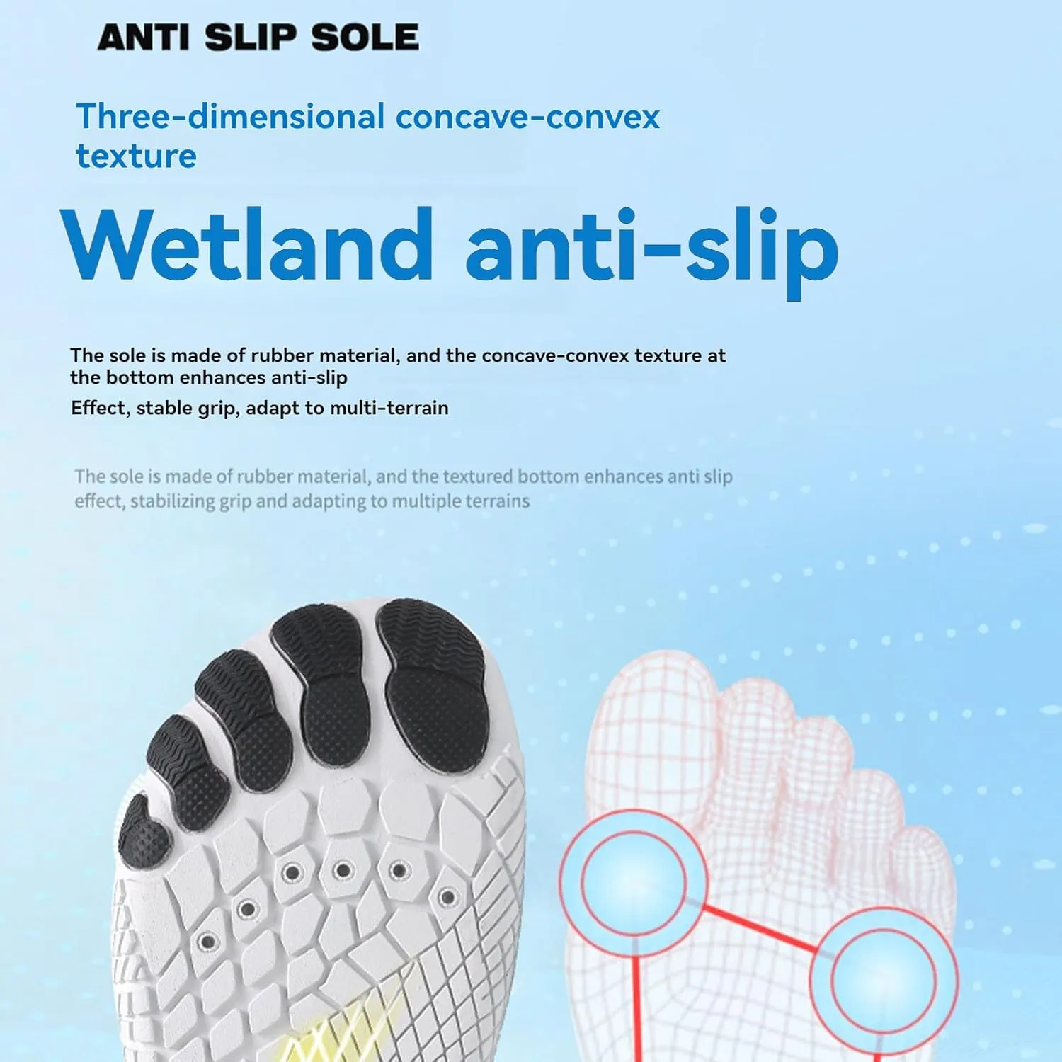 Hike Barefoot Shoes Women, Men's Water Shoes with Wide Toe Box, Quick Dry Non Slip Aqua Shoe for Beach Pool Swimming, Unisex Grounded Footwear Outdoor Walking Hiking Trekking Workout Sneakers