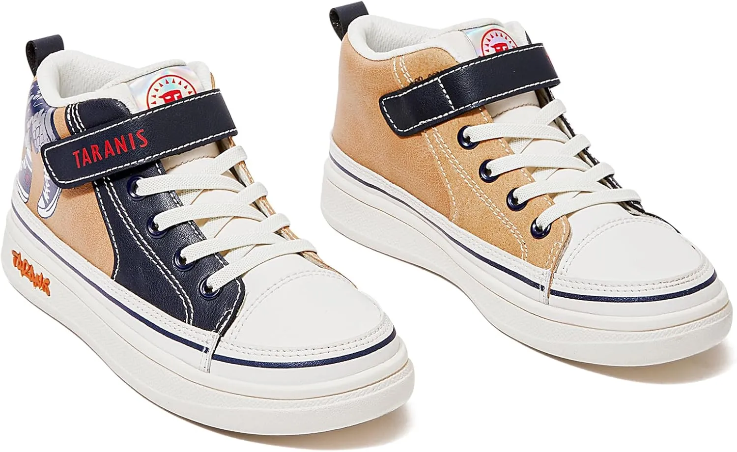 Kids Sneakers Boys Girls Tennis Shoes High Top Slip on Sports Shoes