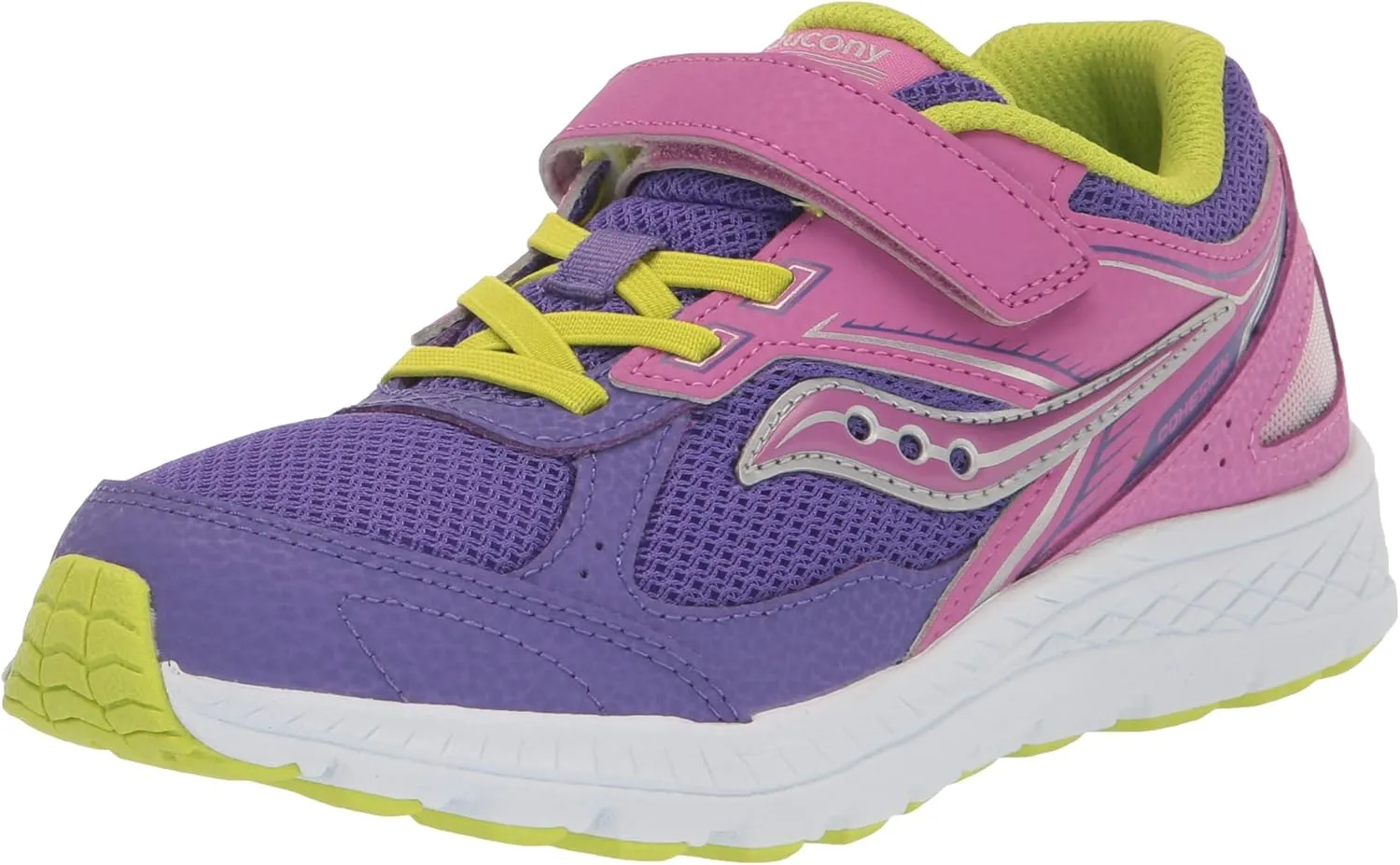 Saucony Unisex-Child Cohesion 14 Alternative Closure Jr Running Shoe