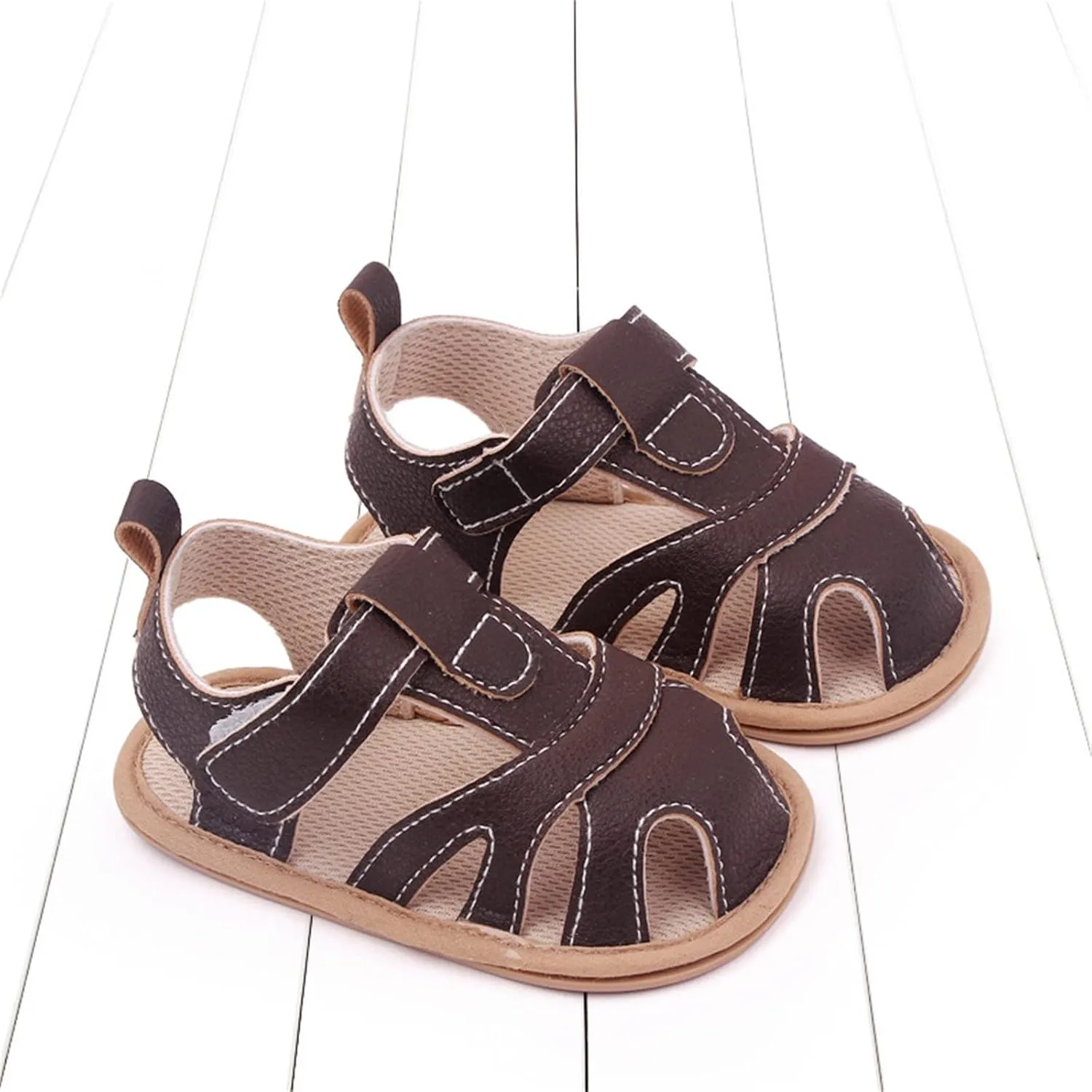 Shoes for Older Boys Summer Children Infant Toddler Shoes Men And Girls Sandals Flat Bottom Stand Alone Slides for Kids