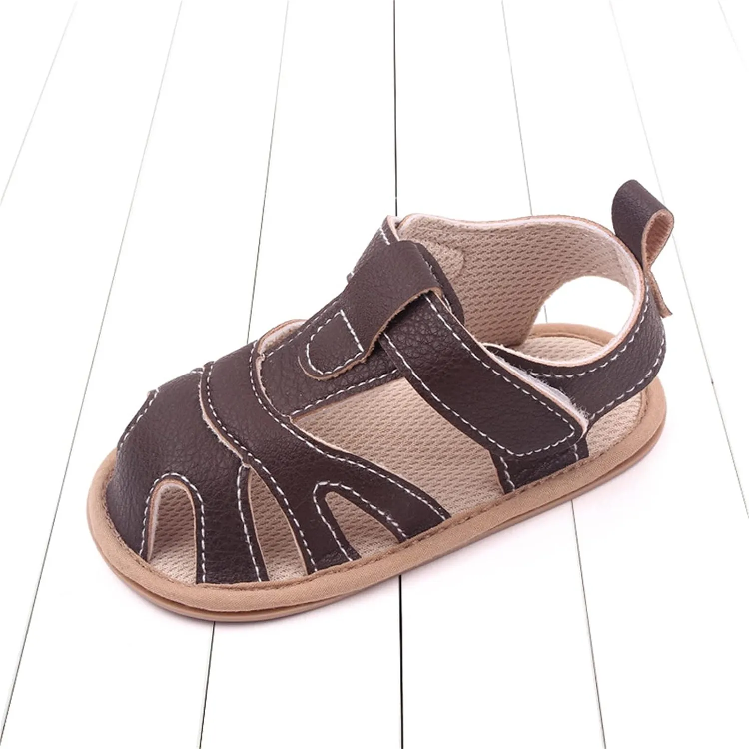 Shoes for Older Boys Summer Children Infant Toddler Shoes Men And Girls Sandals Flat Bottom Stand Alone Slides for Kids