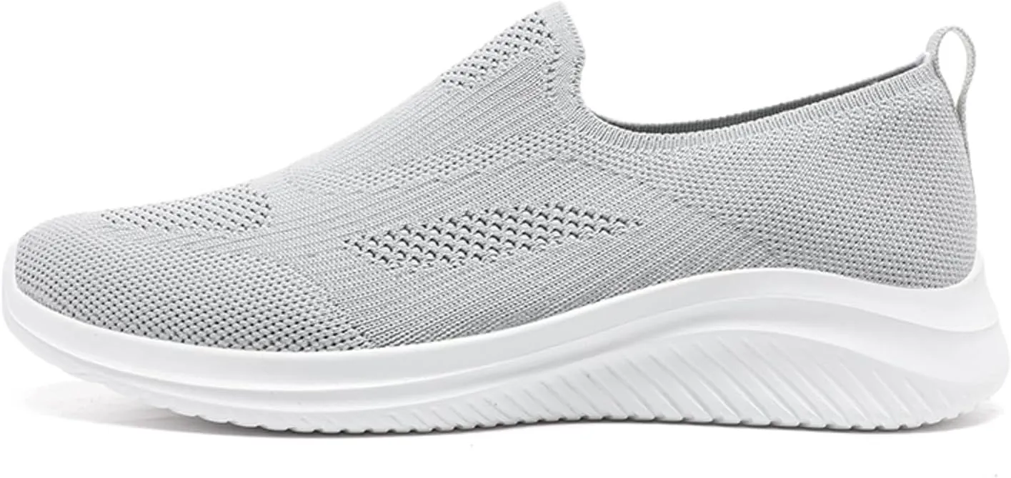 Walking Shoes for Men Gym Shoes Athletic Shoes Summer Mesh Running Shoes Slip On Sneakers Lightweight Breathable Tennis Shoes
