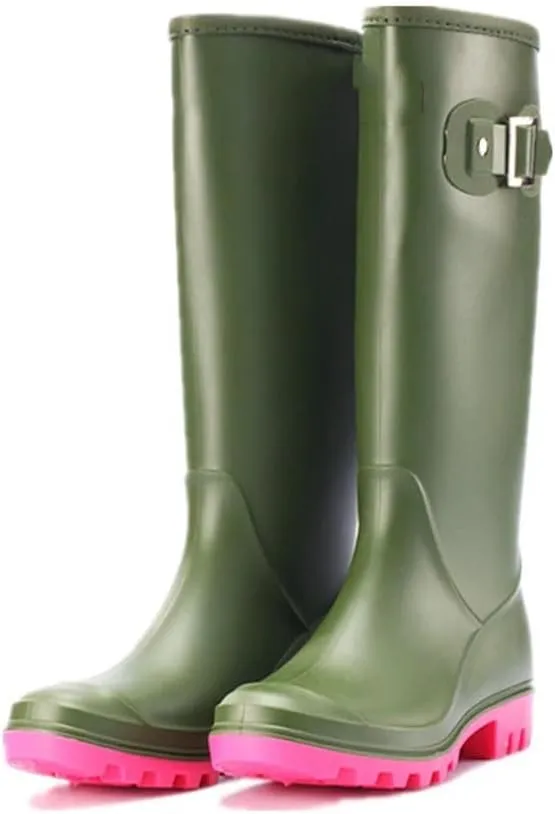 Women's Rain Boots For And High Top Waterproof Shoes For Girls